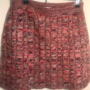 Prada knitted cashmere/wool mini skirt